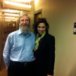 Jim with Dr. Azita